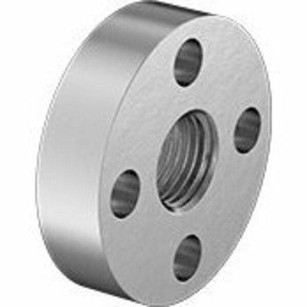 Bsc Preferred Precision Acme Flange 303 Stainless Steel 9/16-18 Thread Size 1329K11